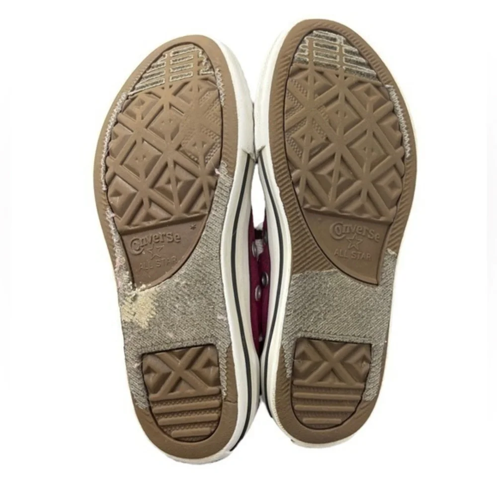 Converse All Star Sneakers‎ in Burgundy Size 1 Youth Girl's